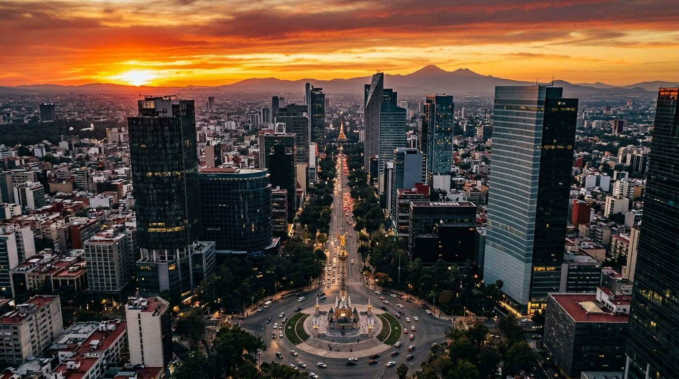 Vista de la Ciudad de México